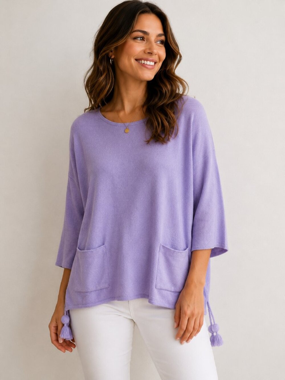 Lily Pulitzer Lightweight Lavender Sweater